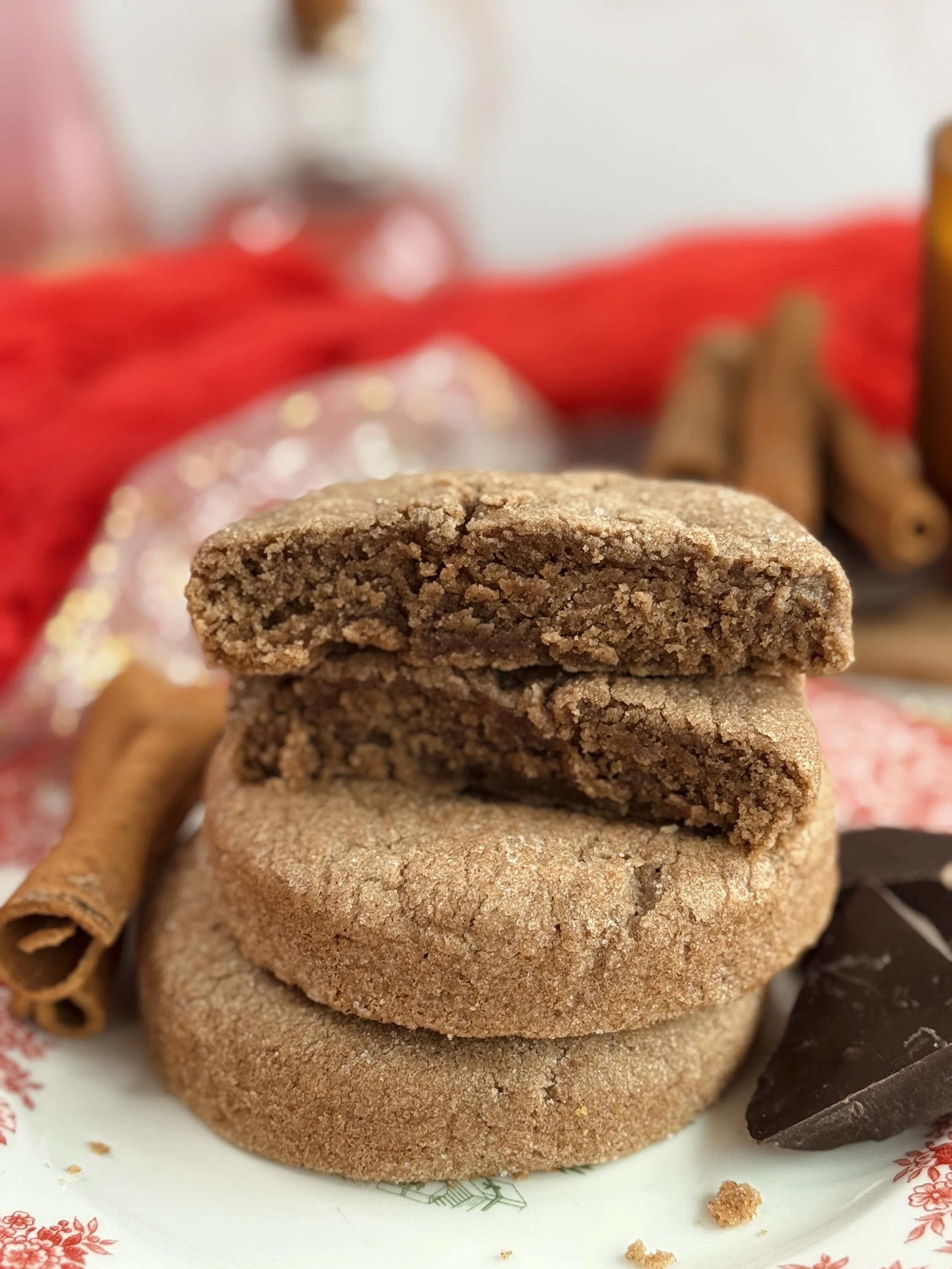 horchata snickerdoodle cookie
