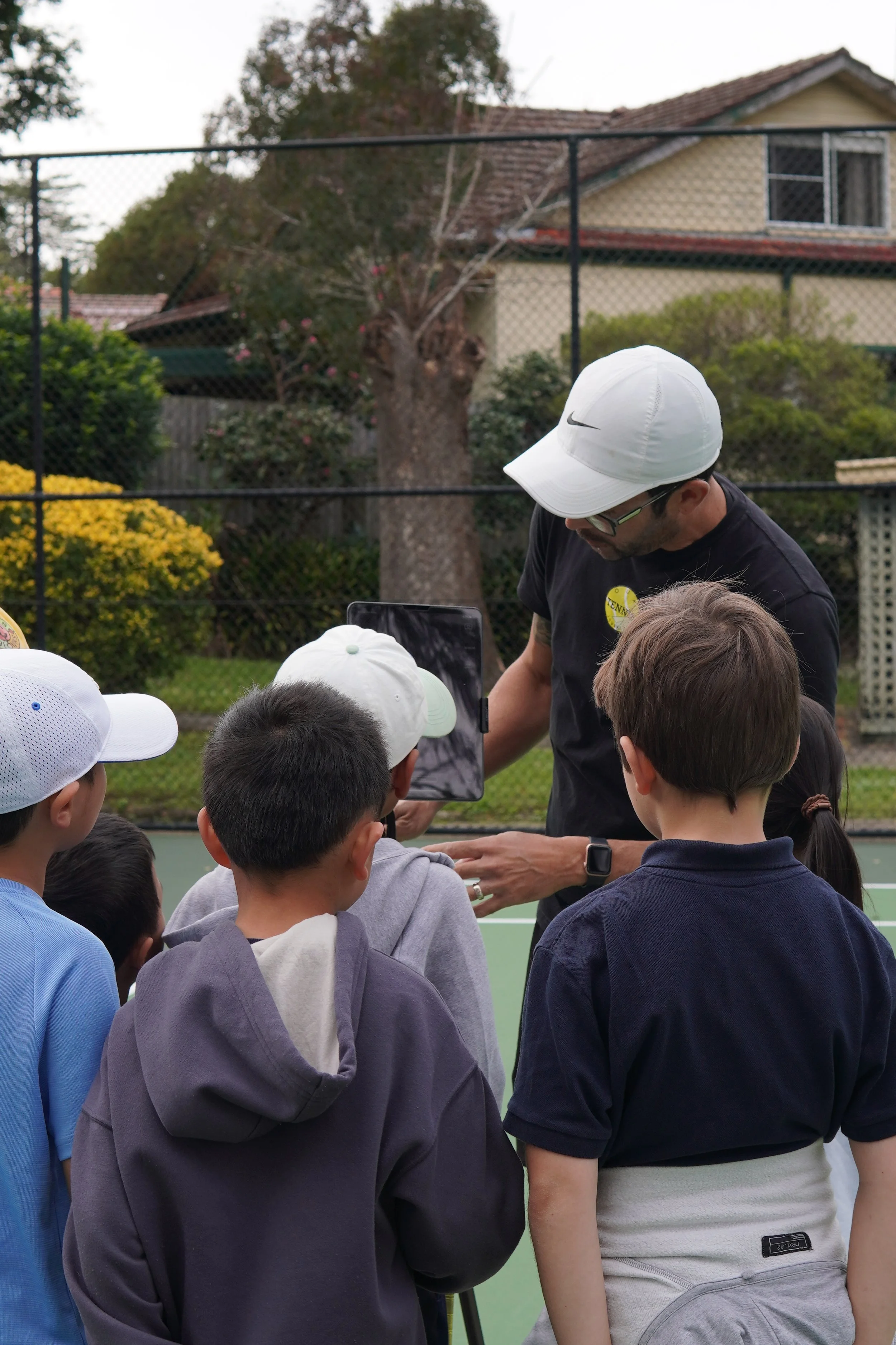 Biomechanics analysis during a group session