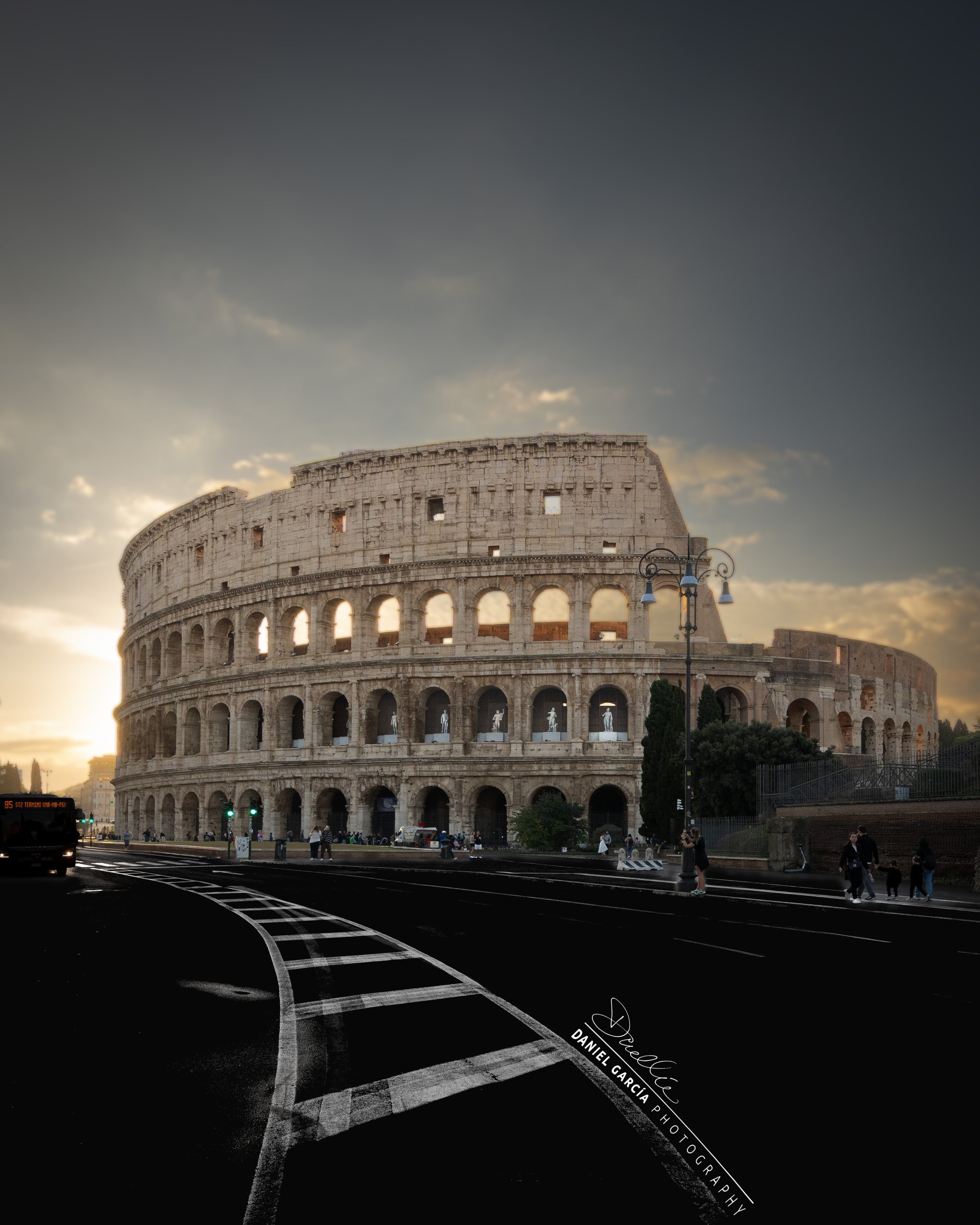 The Colosseum at Sunrise