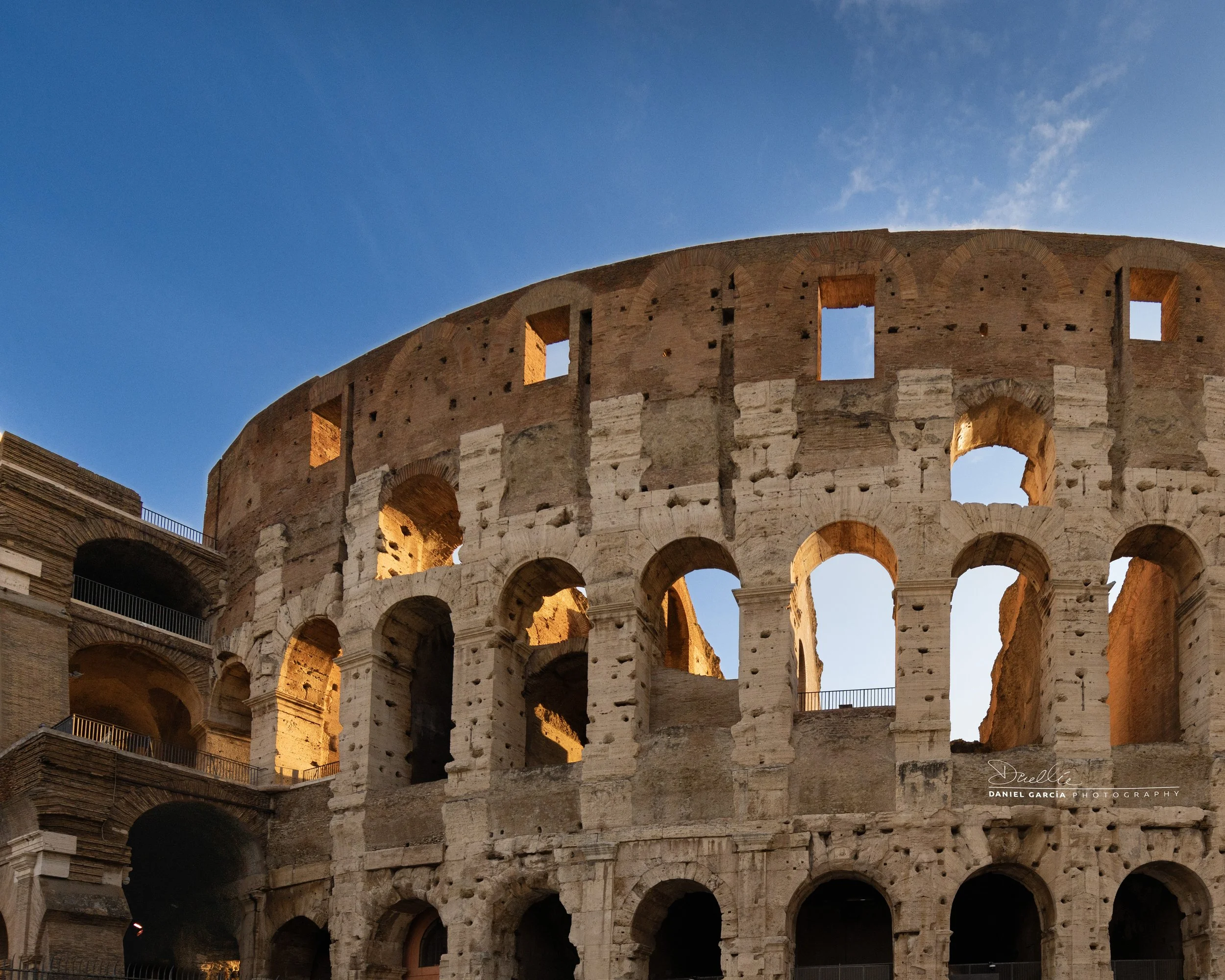 First Light on the Colosseum