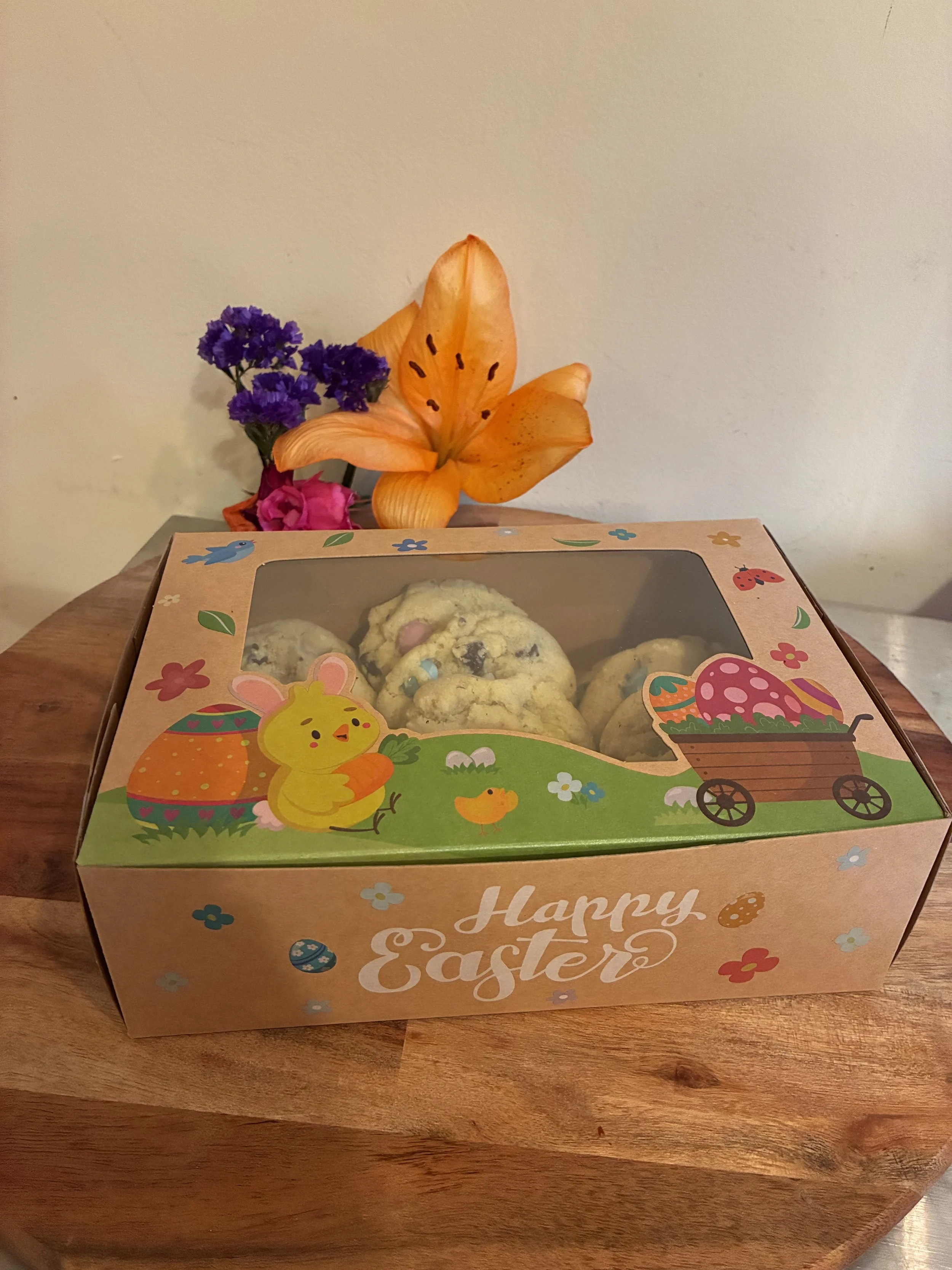 1 Dozen Easter Cookie Box
