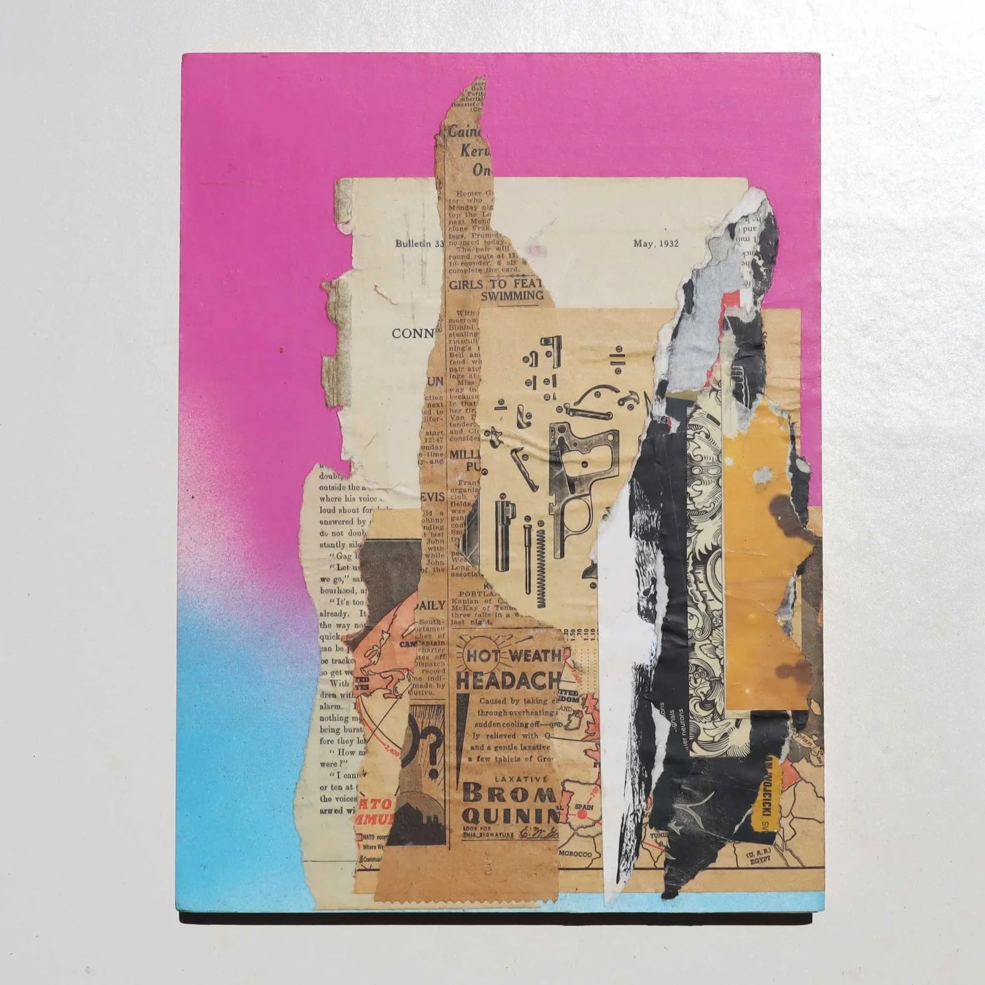 HOT WEATHER HEADACHE – 12 x 9"