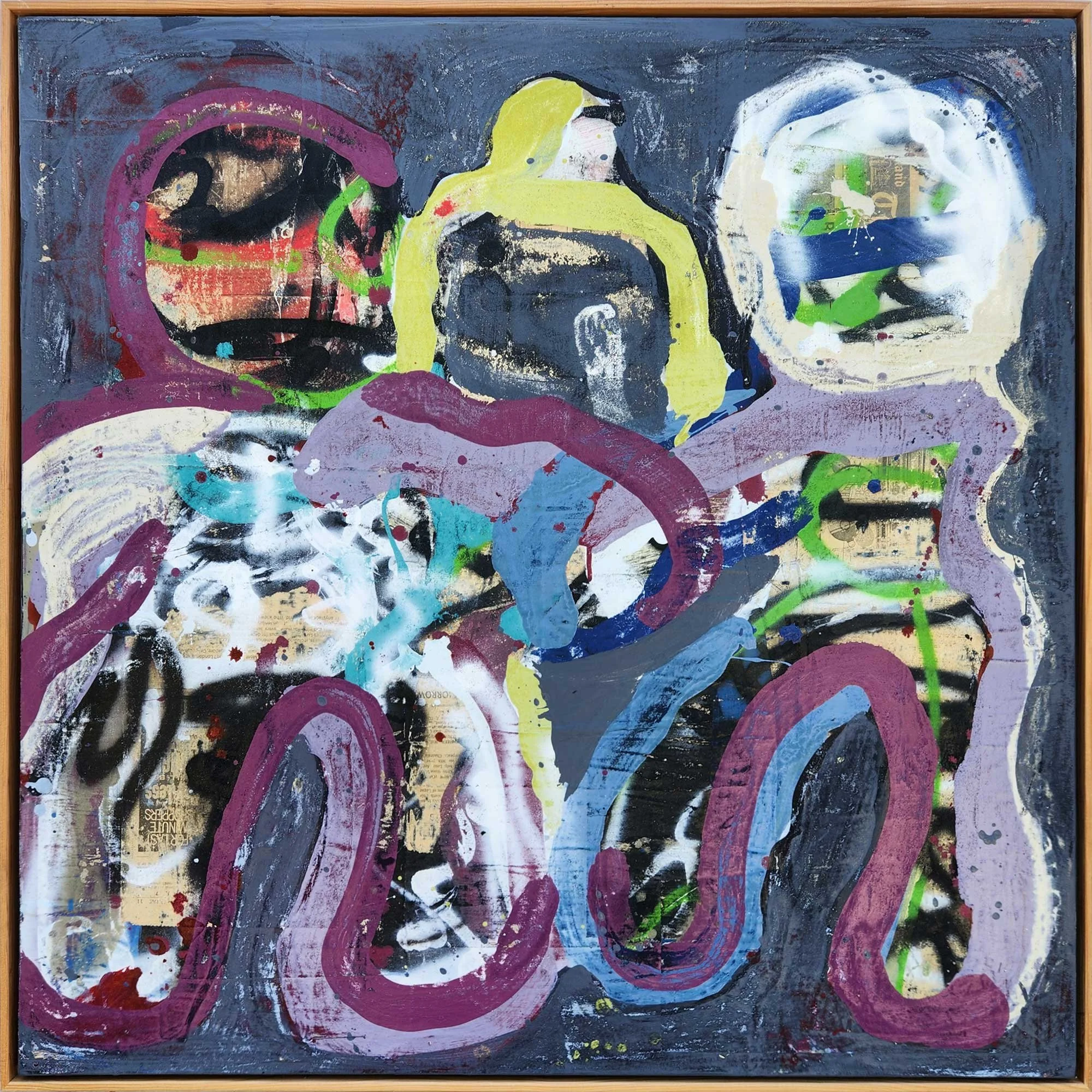 Public Campfire – 37x37"