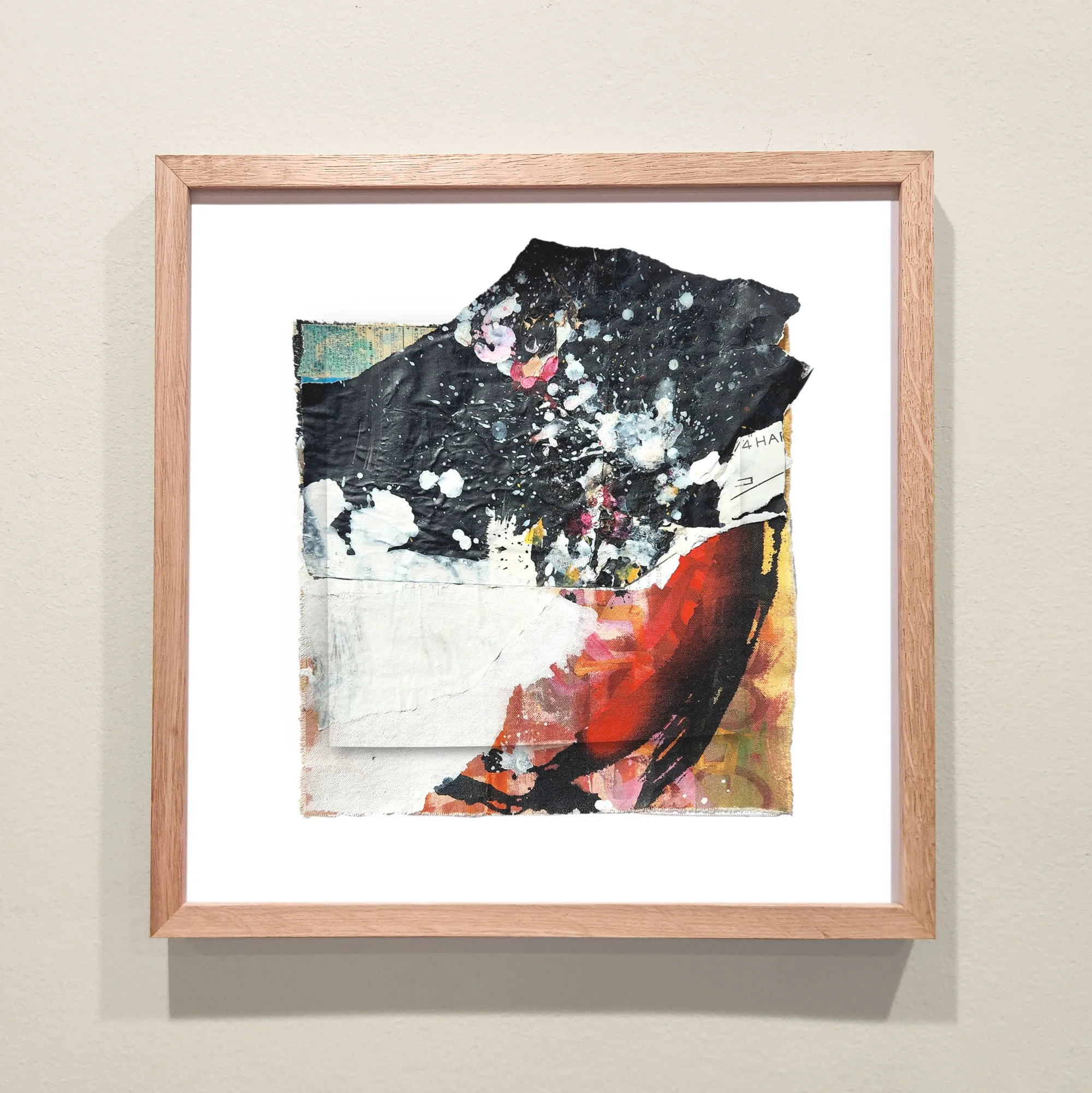 FILLY FOR SALE – Collage with 16 x 16 inch frame