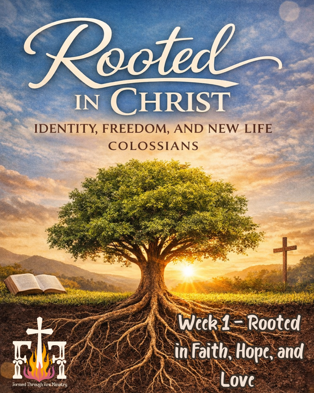 “Rooted in Christ: Identity, Freedom, and New Life” Week 1-Rooted in Faith, Hope, and Love