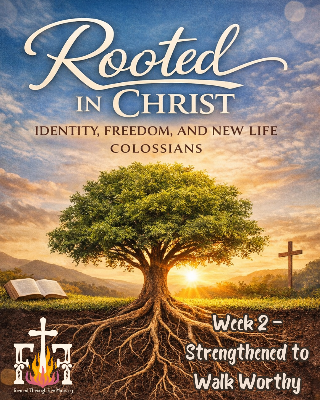 “Rooted in Christ: Identity, Freedom, and New Life” Week 2- Strengthened to Walk Worthy
