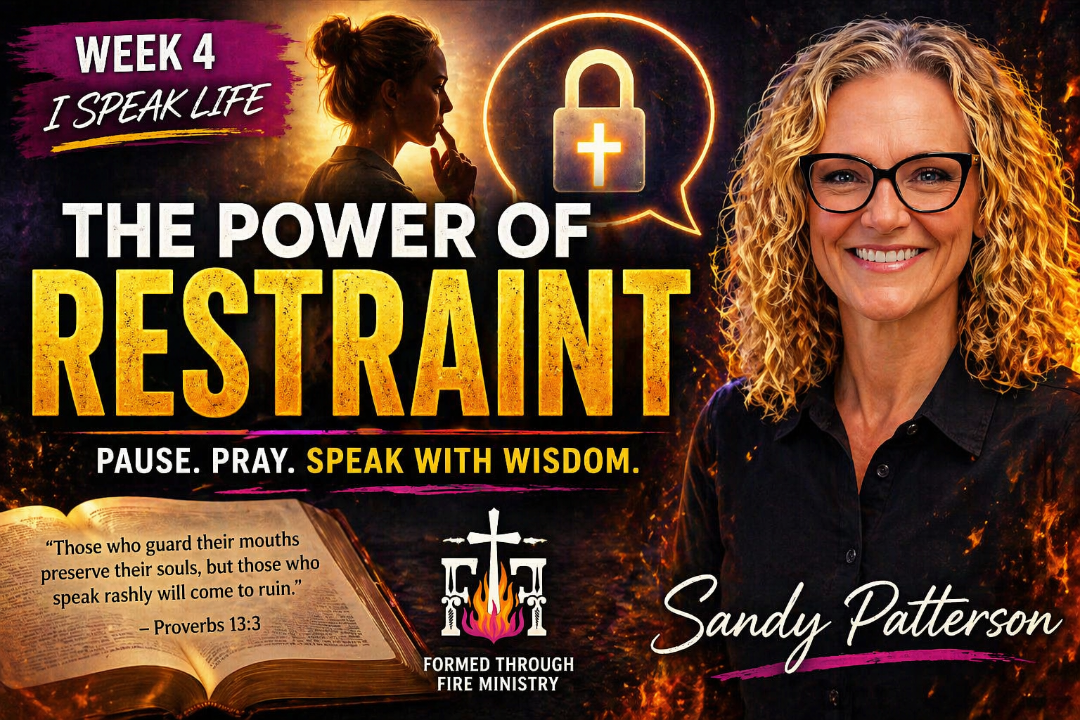 I Speak Life: Week 4- The Power of Restraint