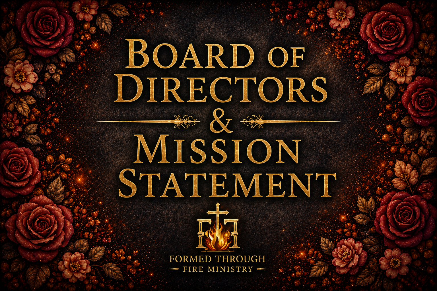 Board of Directors, Ministry Leadership &amp; Mission Statement