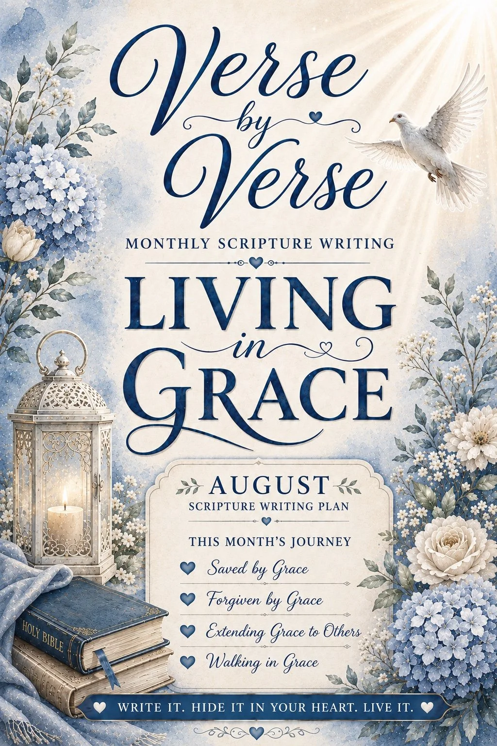 August Theme: Living in Grace