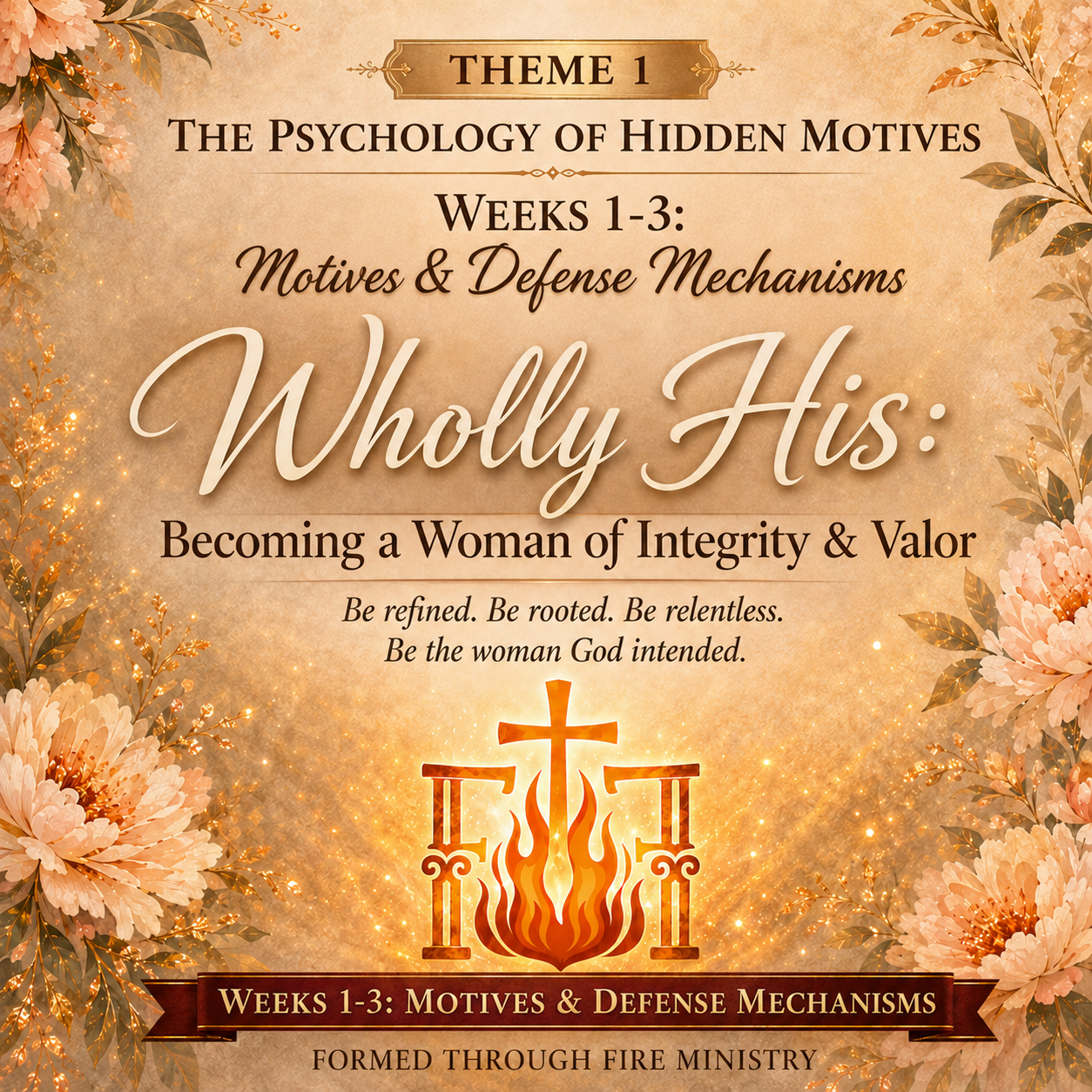 WHOLLY HIS | Theme 1- Motives &amp; Defense Mechanisms:&nbsp;The Psychology of Hidden Motives