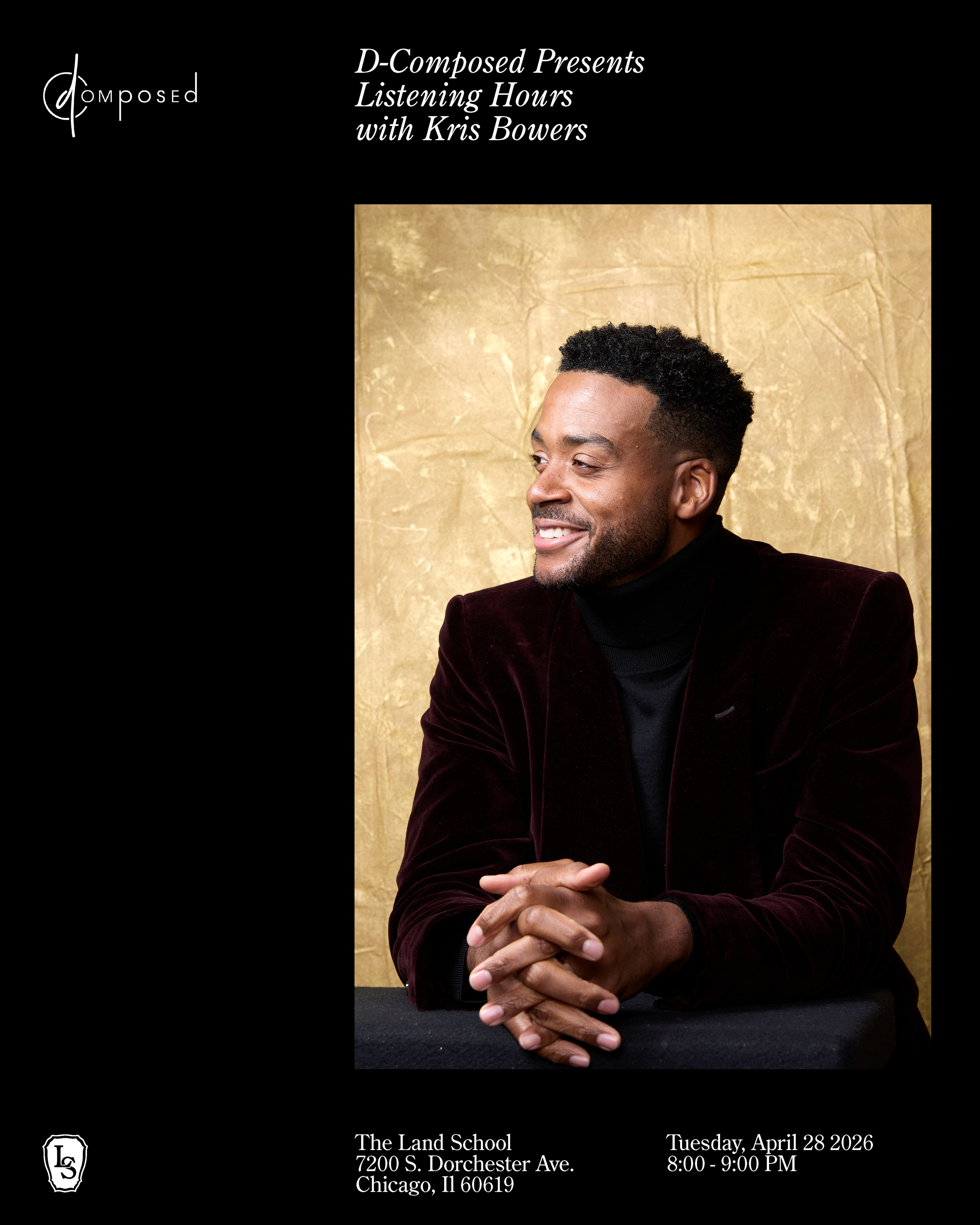 D-Composed Presents: Listening Hours with Kris Bowers