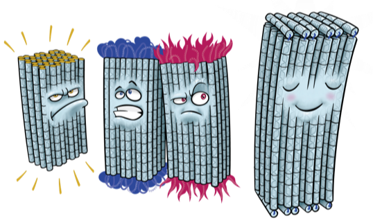 Passivating blunt-ended helices to control monodispersity and multi-subunit assembly of DNA origami structures