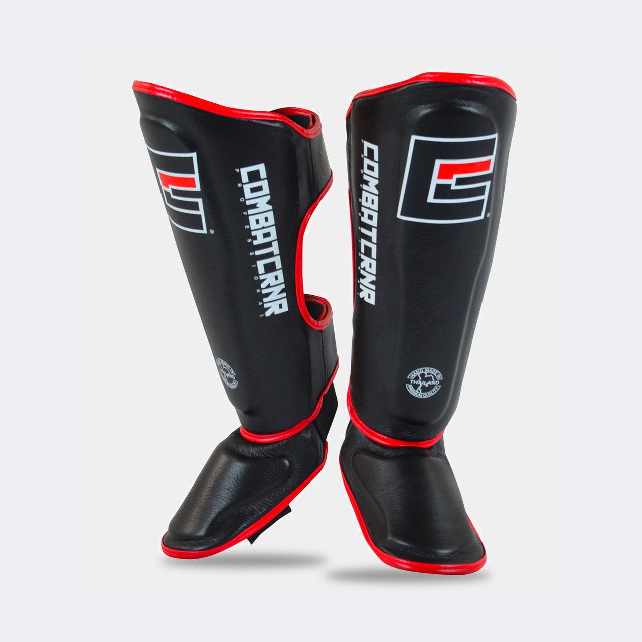 HMIT Shin Guards - Red/Black