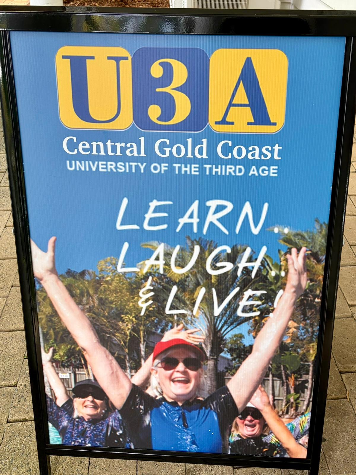 U3A Central Gold Coast - tick