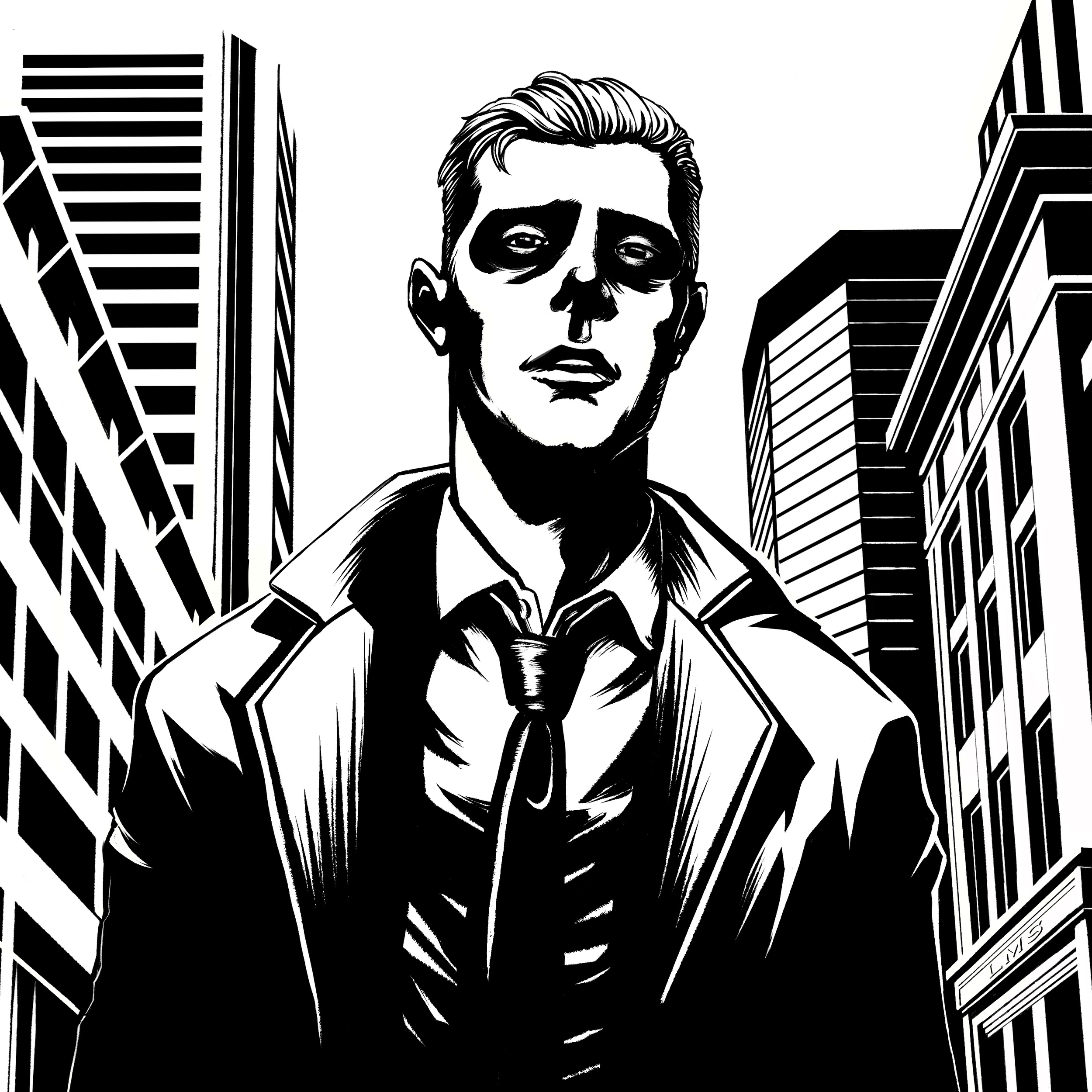 Artwork of Agent Dalton, created by Laura Semesky from Alternate Realities Art.