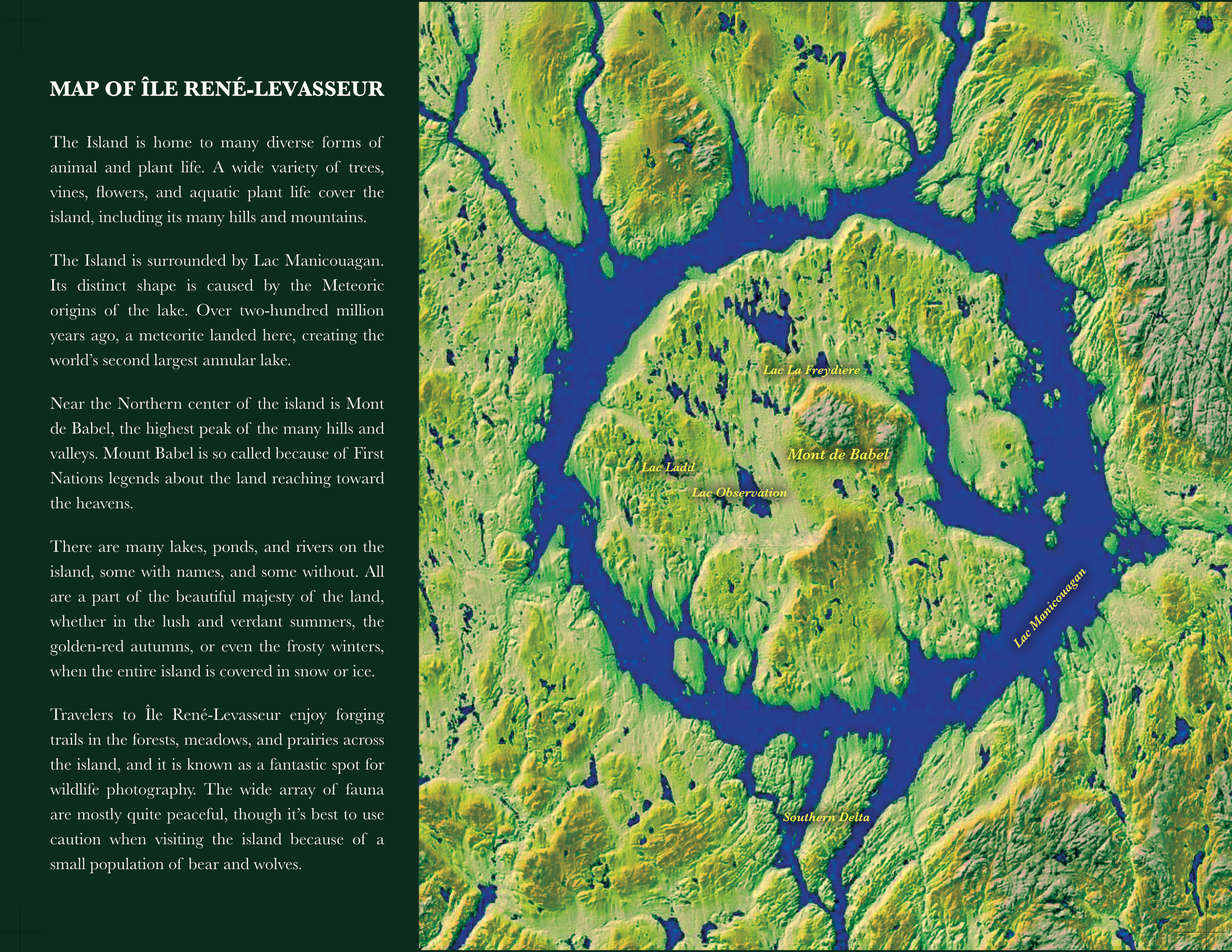 Eye of Québec Brochure interior