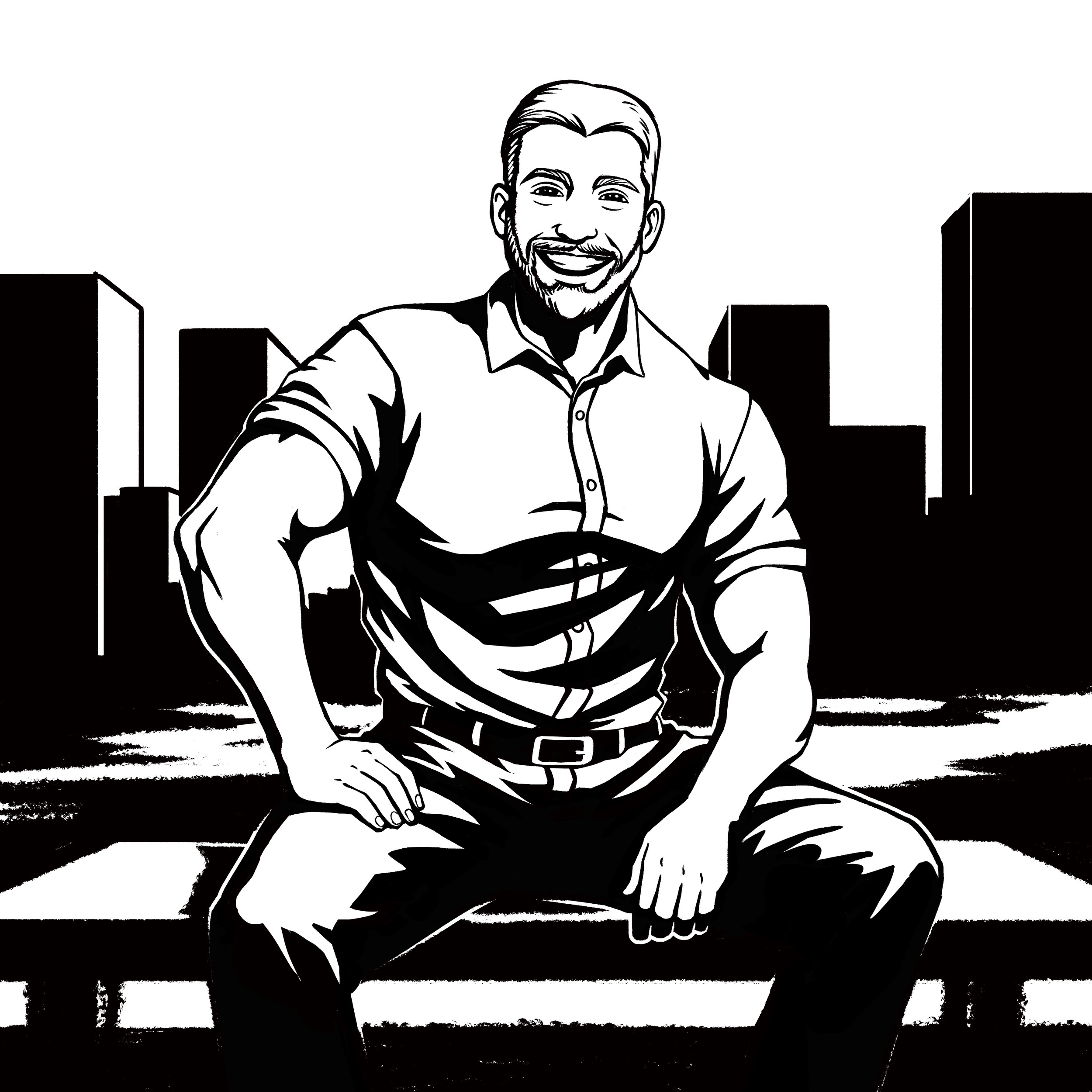 Artwork of Gwydion, created by Laura Semesky from Alternate Realities Art.