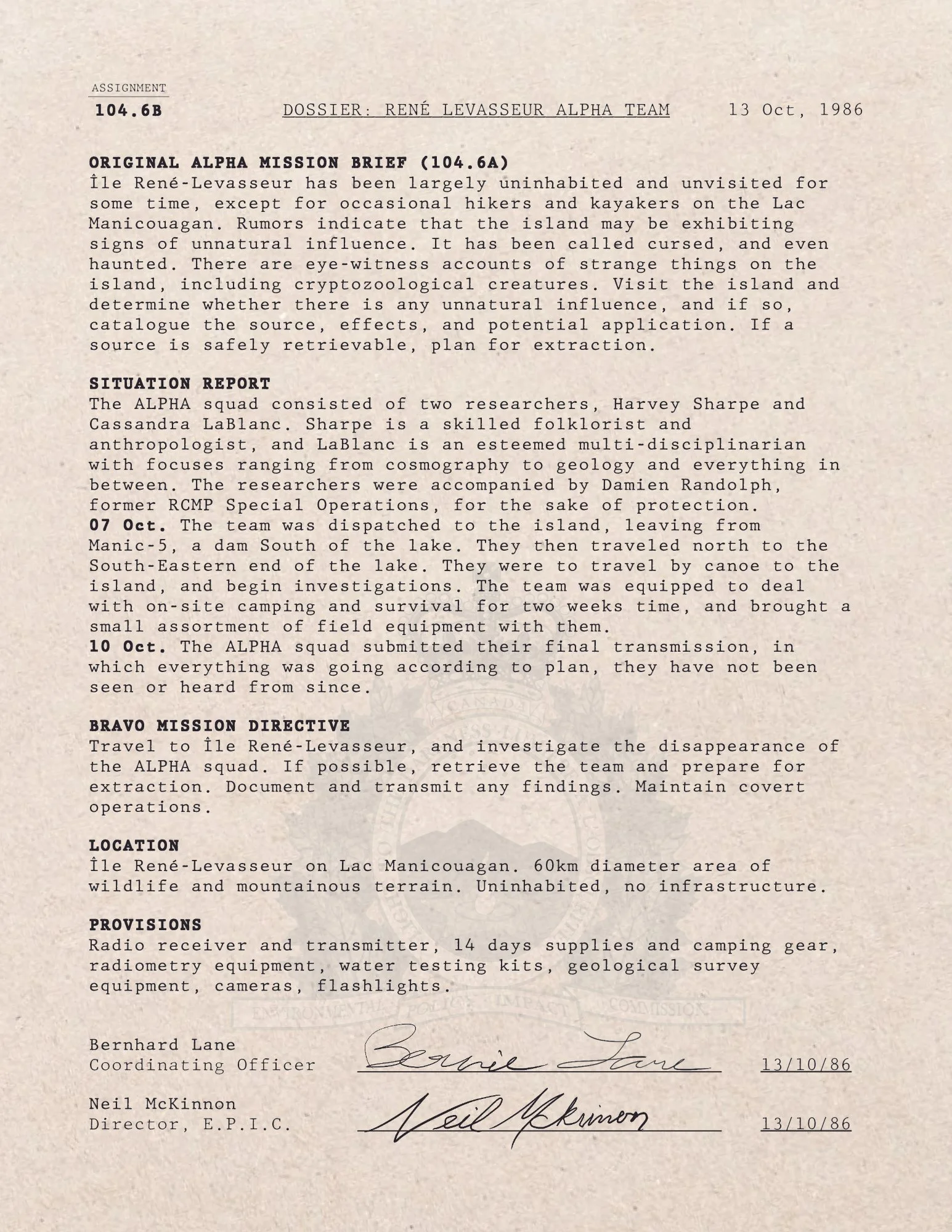 Briefing Document