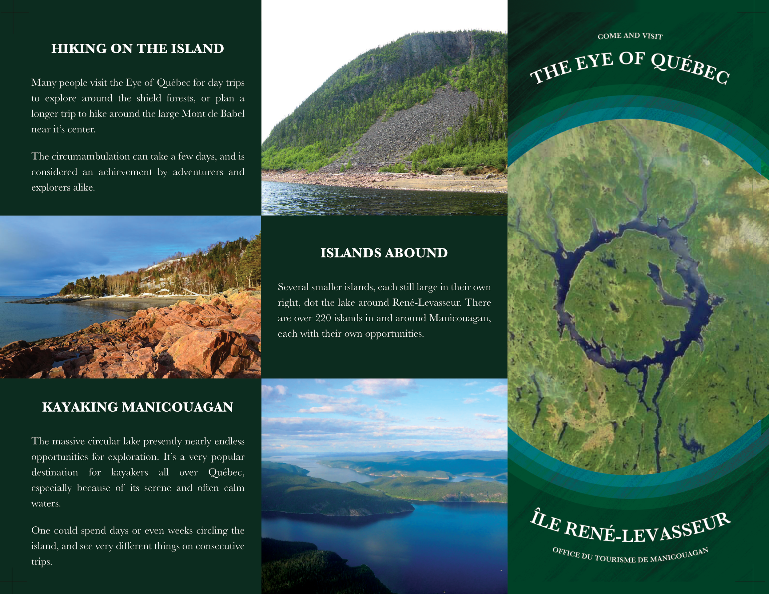 Eye of Québec Brochure exterior