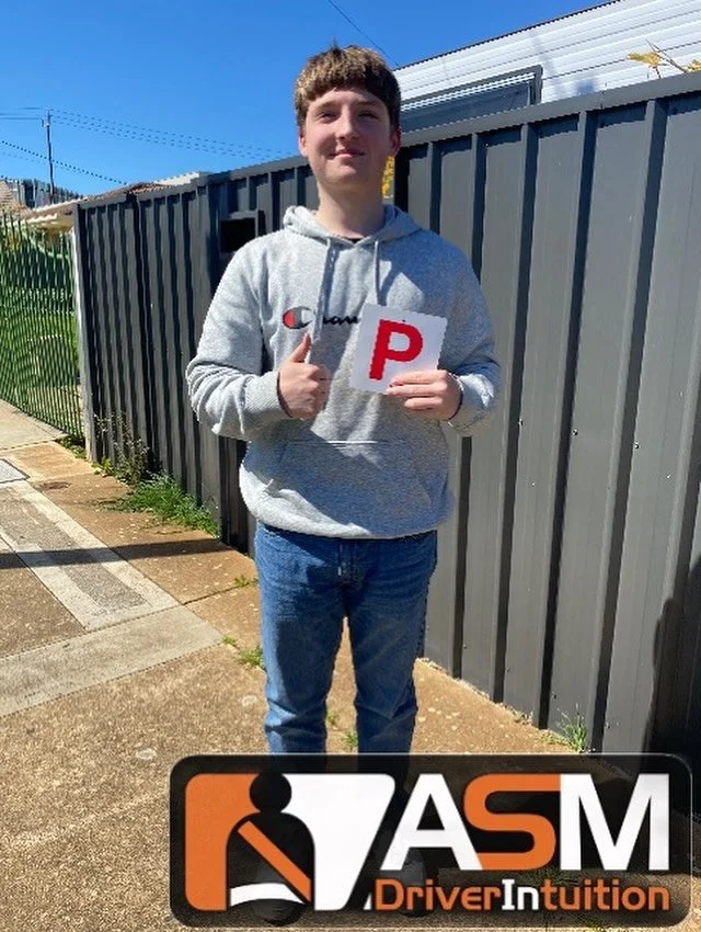 Well done Shay on a great result. Not to be outdone, you can happily join your sister and brother with a first time pass. It&rsquo;s been a pleasure, good luck on the roads. #pplates #asmdriverintuition