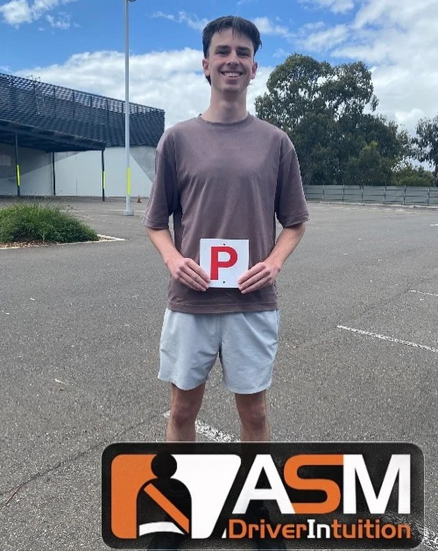 Winners are grinners! Great job James! You persevered and are the better driver for it. All the best. #pplates #asmdriverintuition