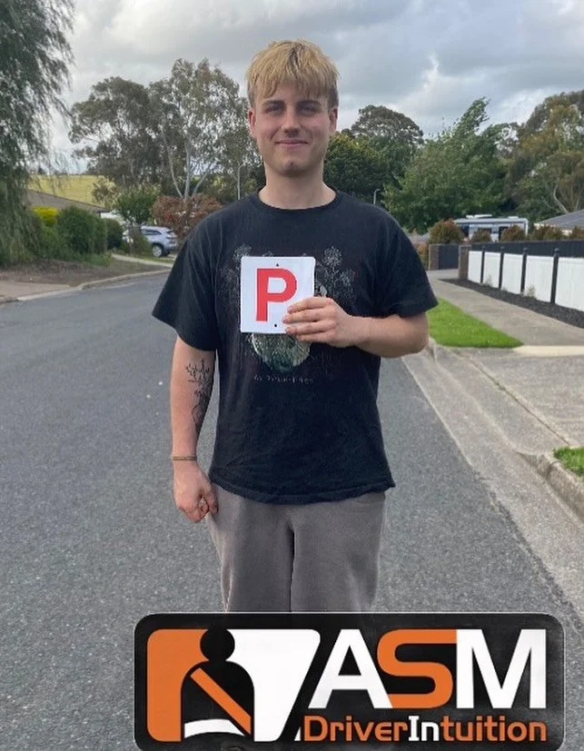 Congratulations Bodie on a job well done. The boys at the office can&rsquo;t give you any more flack. #pplates #asmdriverintuition