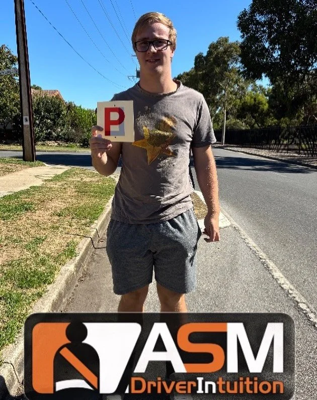 A great attempt today makes for a happy man. Well done Lachlan on a good drive. #pplates #asmdriverintuition