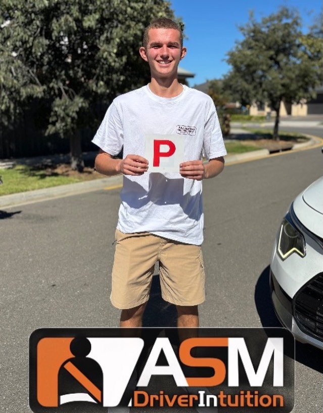 Winners are grinners! Great job, Lucas. It&rsquo;s been a pleasure to support you on your driving journey. Enjoy the roads and all the new adventures. #auslan #pplates #asmdriverintuition
