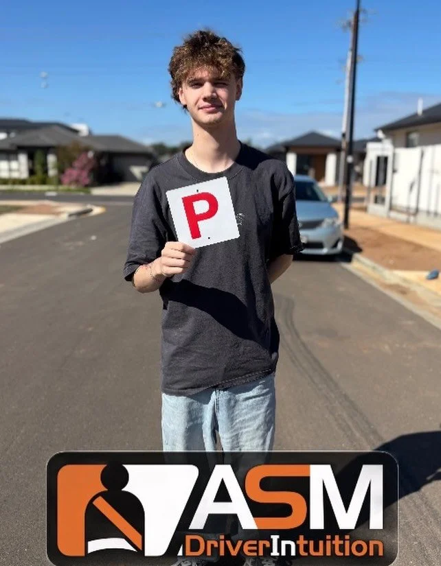 Great job, Thomas. You put your training into action and it paid off. Enjoy the roads. #pplates #asmdriverintuition