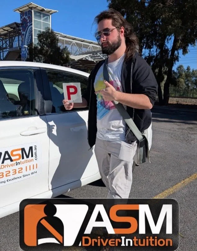 Congratulations on a job well done, Sidney. It&rsquo;s time to hit the streets. #pplates #asmdriverintuition