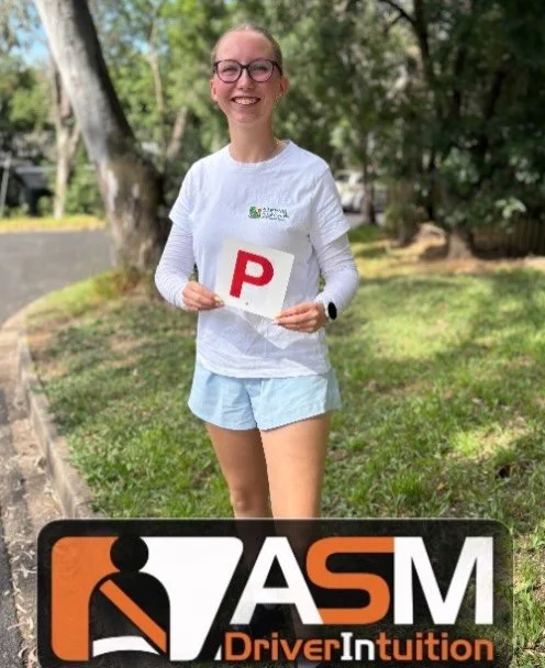 No problems at all. Great job Adeline, wonderful start to the weekend. You stayed the course and got it done. Enjoy all the new experiences your licence will bring, all the best. #pplates #asmdriverintuition