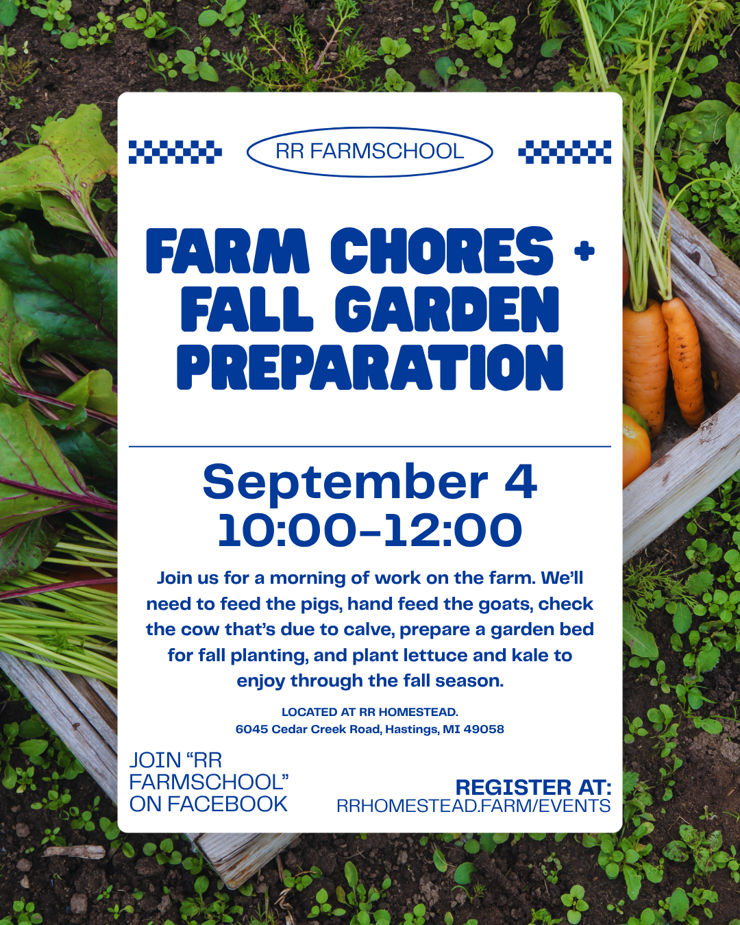 SEPTEMBER 2026 Farmschool