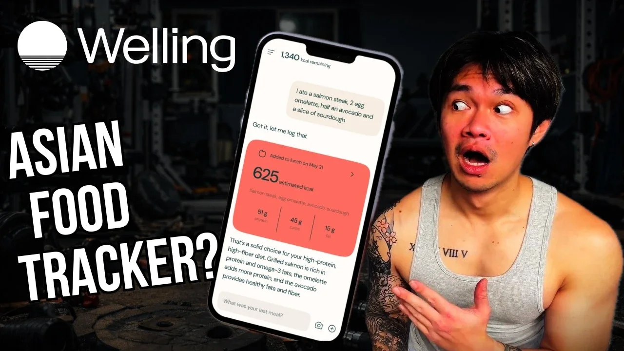 Kevin from Home Gym Gainz Reviews Welling: A Real-Life Cut in Japan, Two Kids, and One AI Calorie Tracker