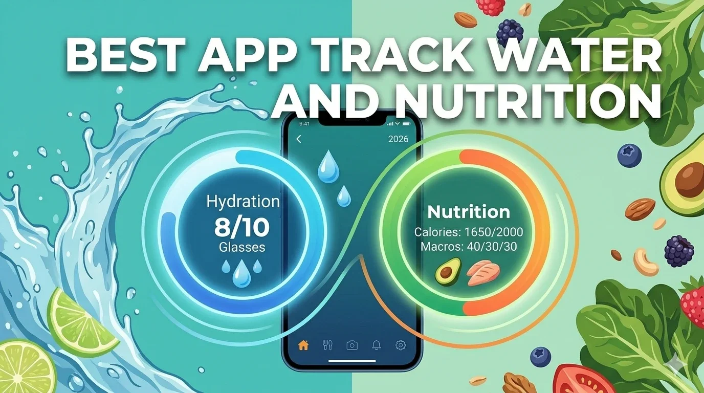 Best Apps to Track Water and Nutrition Together 2026