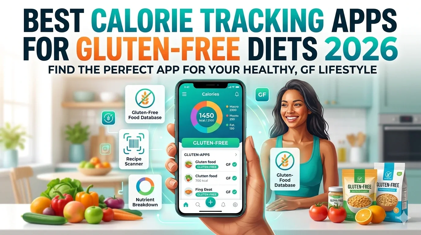 Best Calorie Tracker for Gluten Free Diets 2026: Top Apps Compared