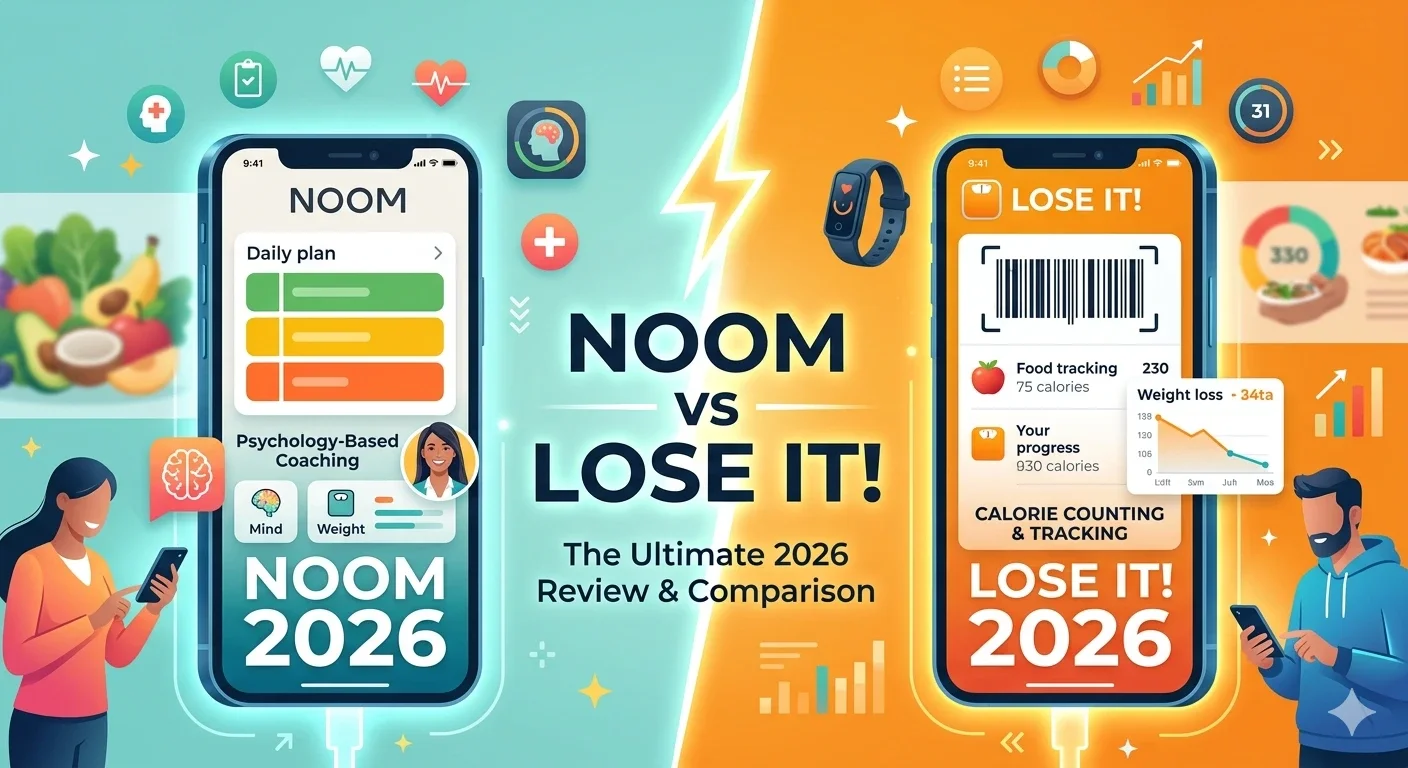 Noom vs Lose It 2026: Which Weight Loss App Is Better?
