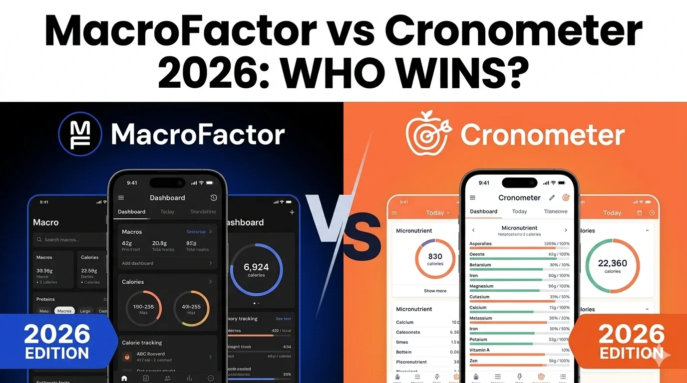 MacroFactor vs Cronometer 2026: Which Nutrition Tracker Is Better?