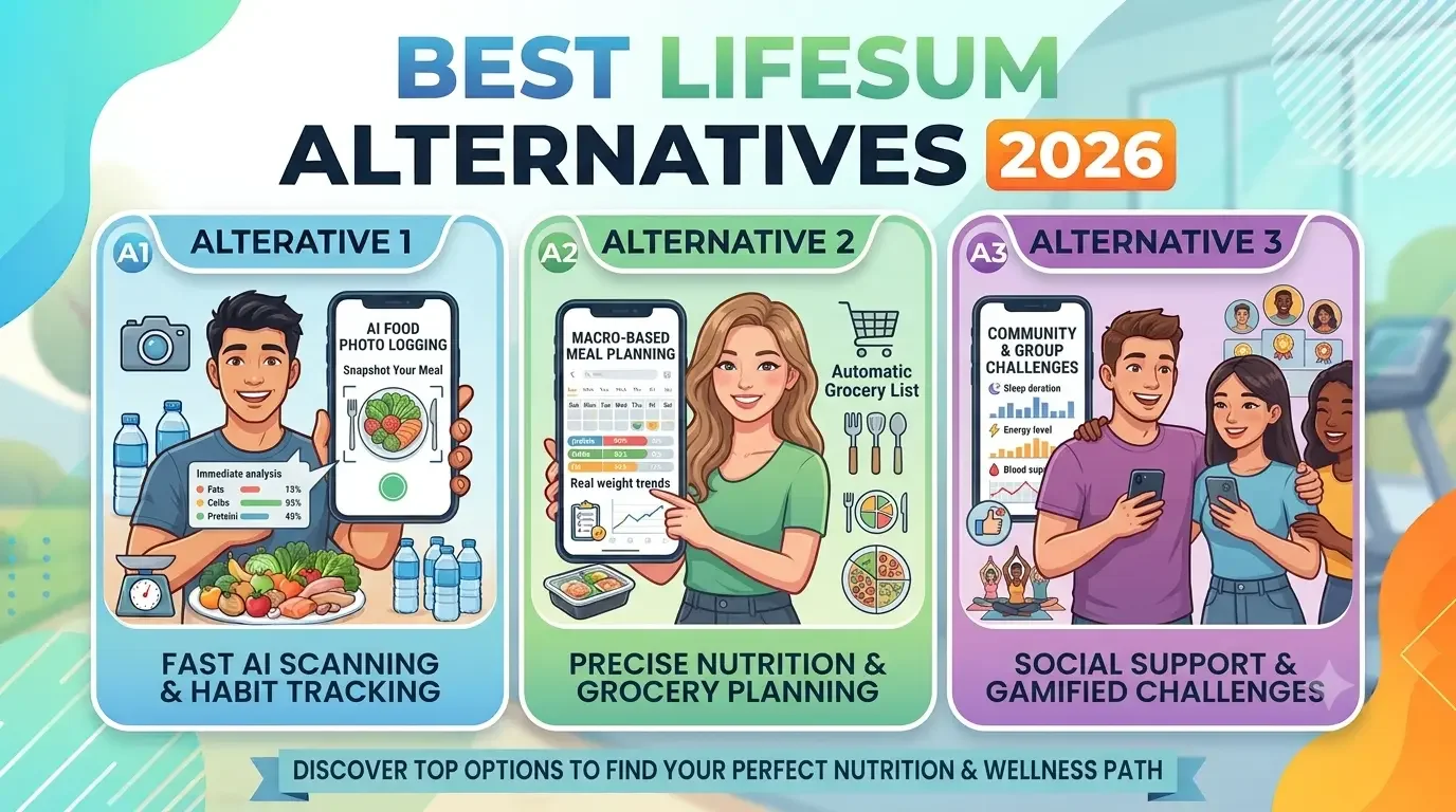 Best Lifesum Alternatives 2026: Top Apps to Switch To