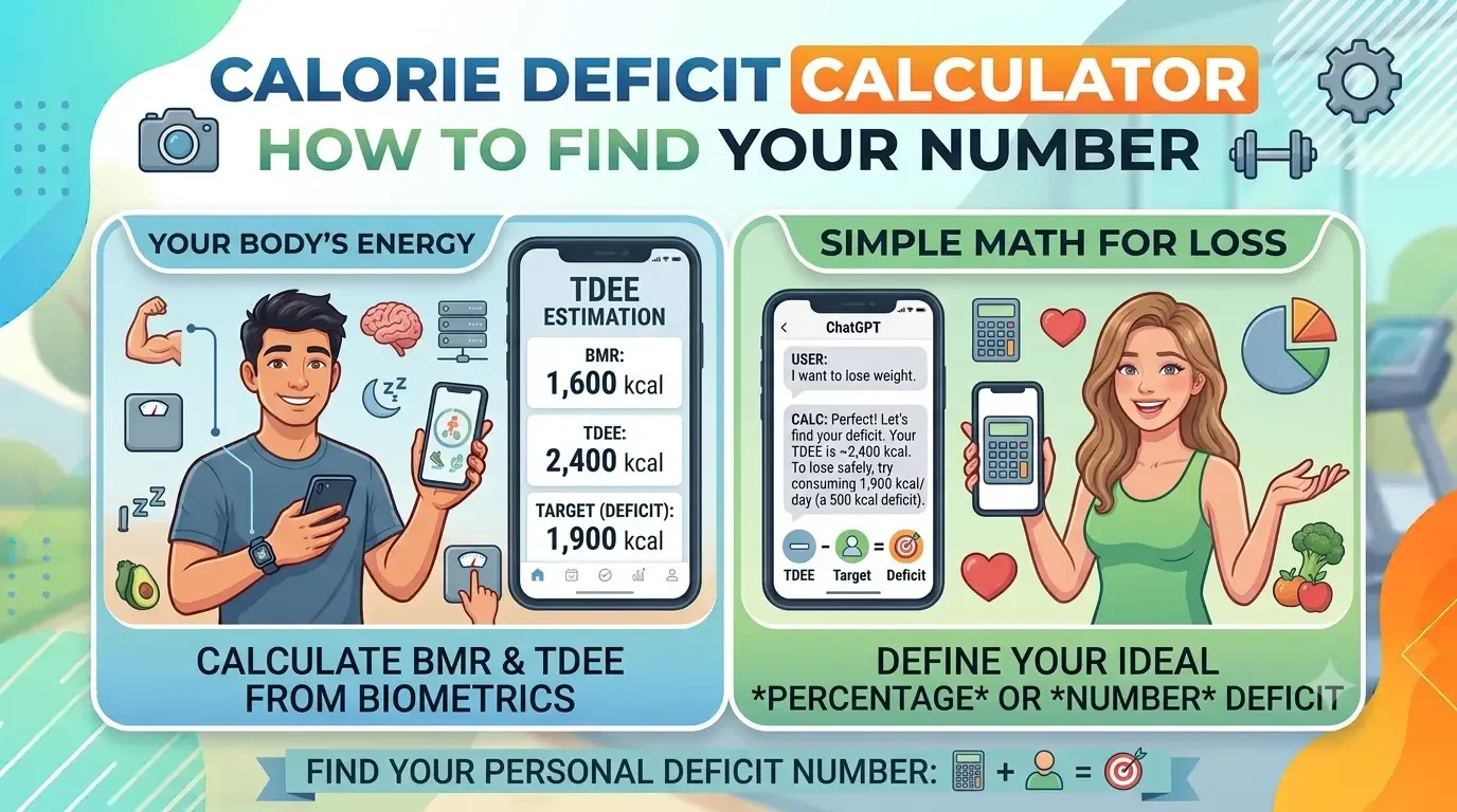 Calorie Deficit Calculator: How to Find Your Number