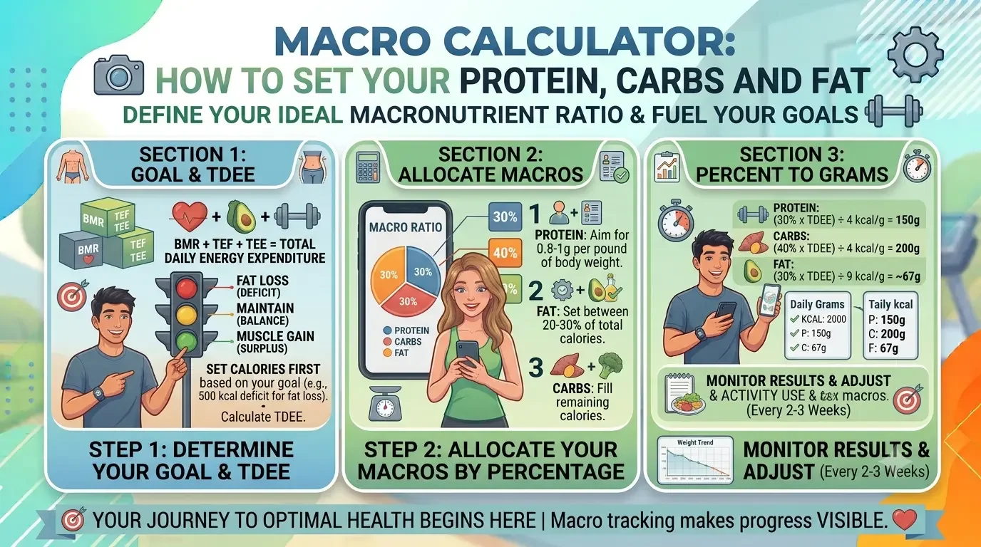 Macro Calculator: How to Set Your Protein, Carbs, and Fat