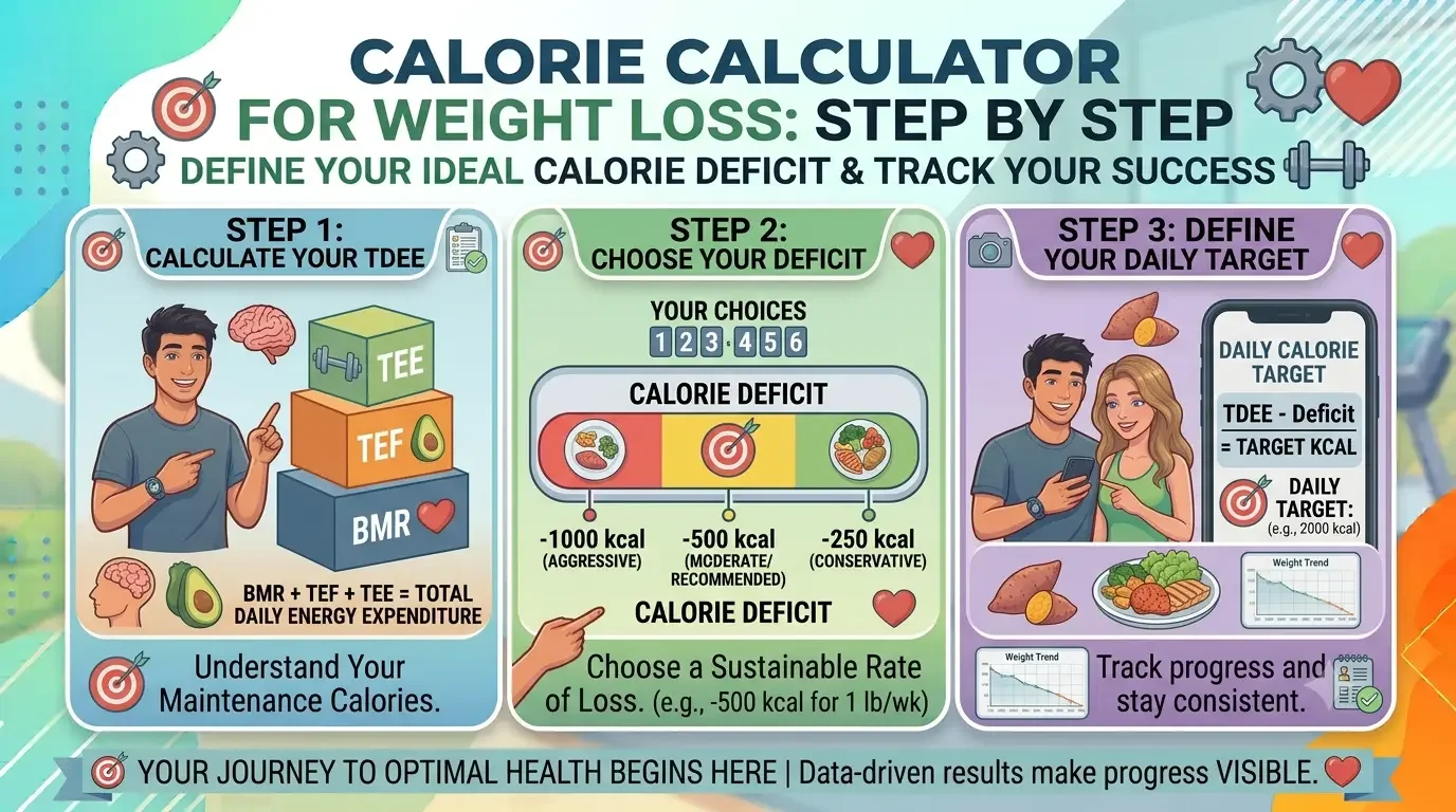 Calorie Calculator for Weight Loss: How Many Calories Do You Need?