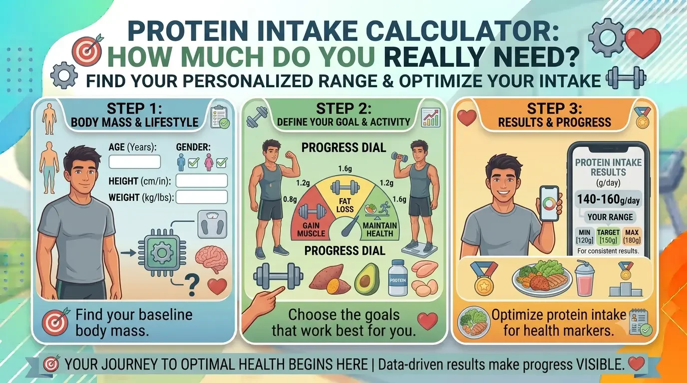 Protein Intake Calculator: How Much Protein Do You Really Need?
