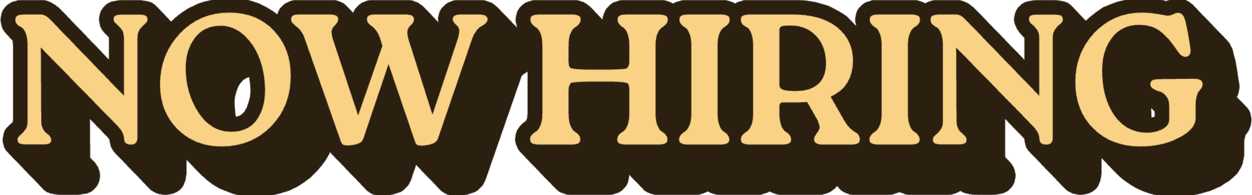 NOW HIRING