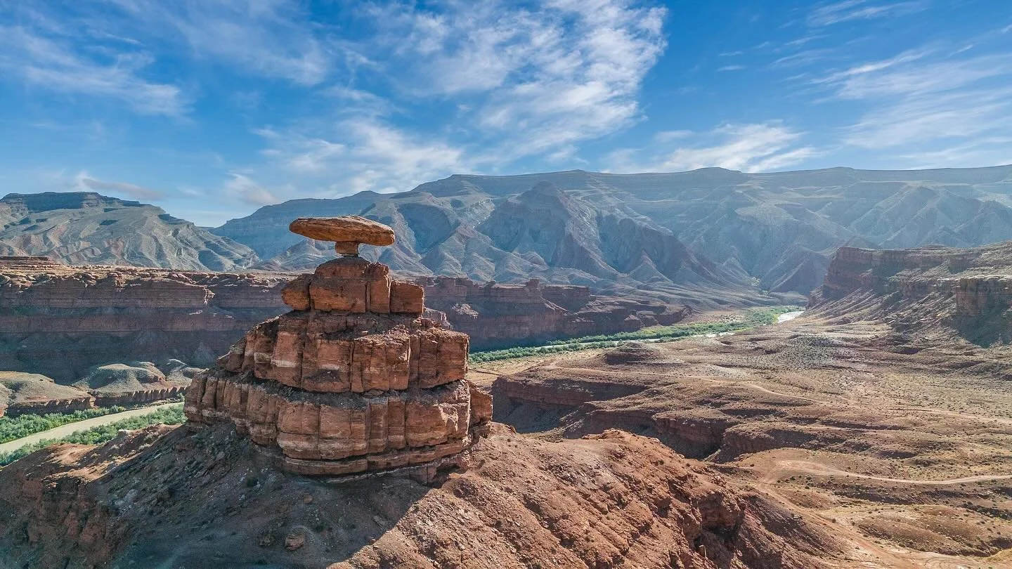 Do you know the name of this cool rock formation in Utah?
-
-
-
-
-
#MexicanHatUT #ExploreMexicanHat #UtahAdventures #VisitUtah #RedRockCountry #SouthwestWonders #DiscoverUtah #UtahExplored #DesertLandscapes #SanJuanRiver #RockFormations #SouthwestAd