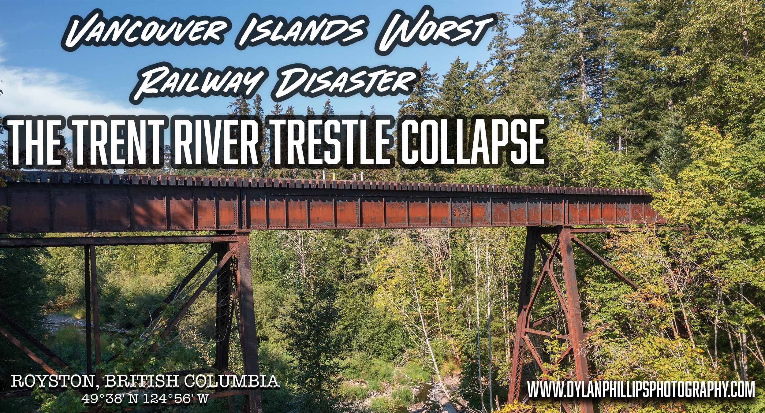 Trent River Trestle, Royston, BC, Vancouver Island, Dylan Phillips Photography