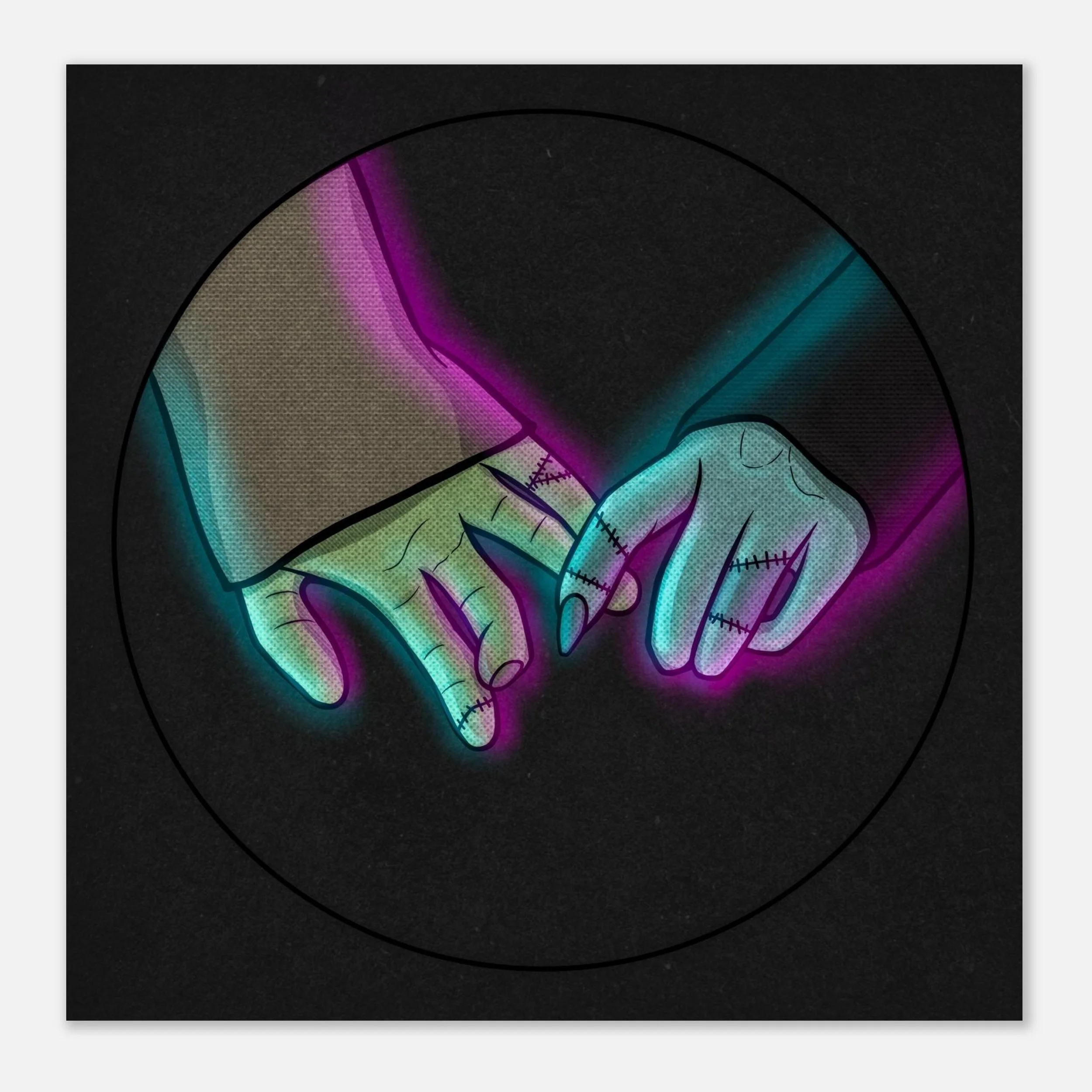 The Space Between (Neon) - Fine Art Print