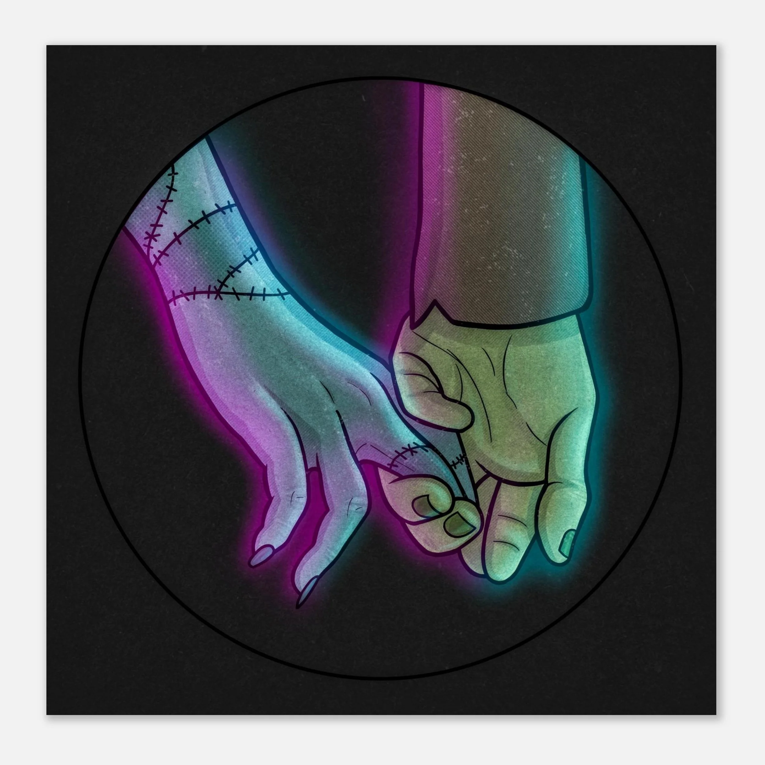 A Long Slow Goodbye (Neon) - Fine Art Print
