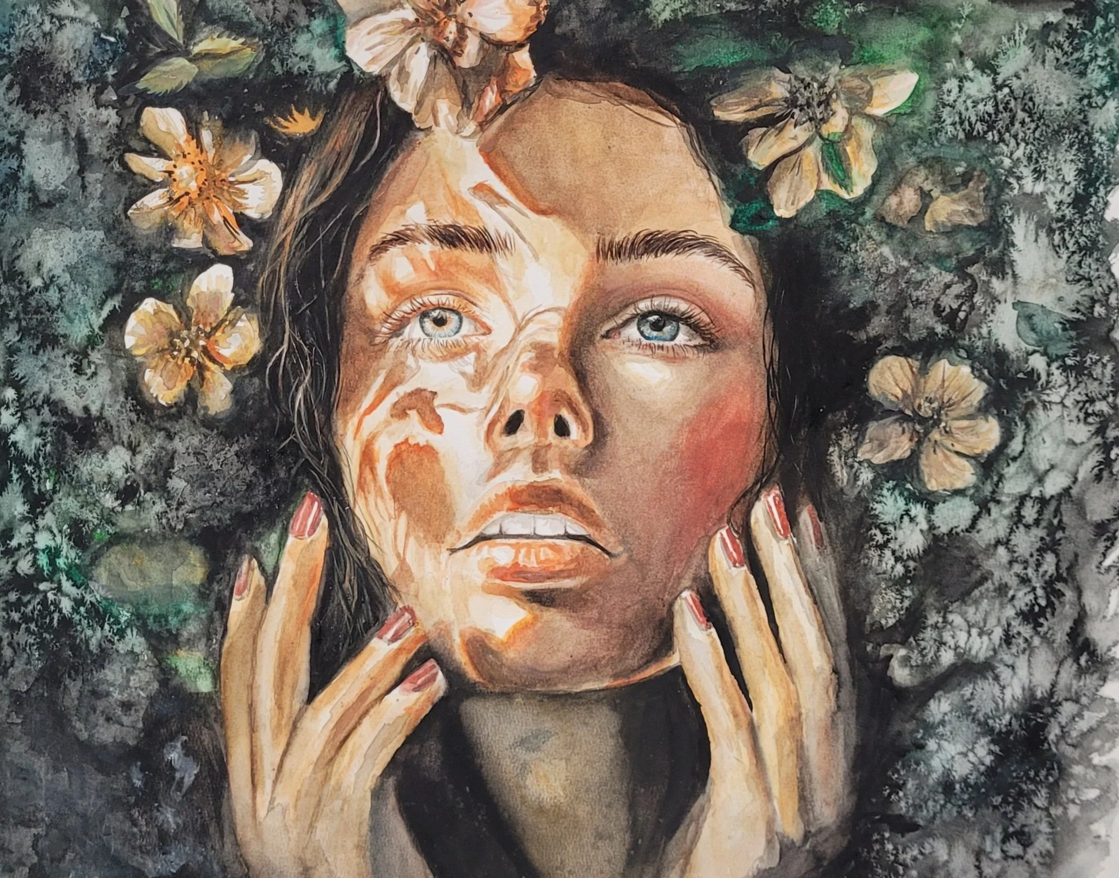 'Divine' , Watercolor