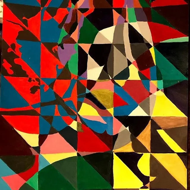 'Fragments' , Acrylic