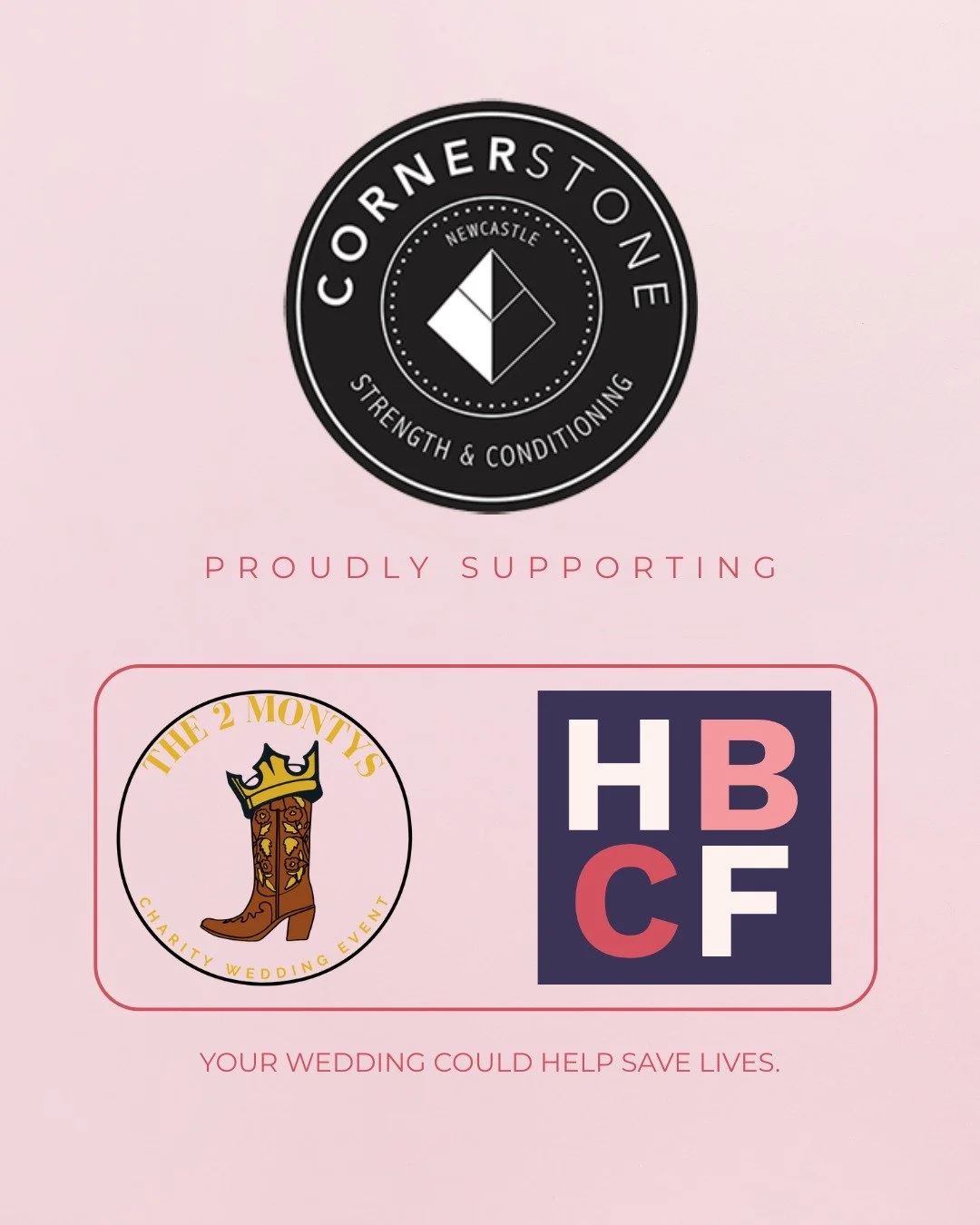 VENDOR ANNOUNCEMENT - CORNERSTONE 💪🏼

Everyone deserves to feel their best on their wedding day and there&rsquo;s no gym in town better at making that happen than the legends at @cornerstone_newcastle.

We&rsquo;re stoked to have Cornerstone Gym ba